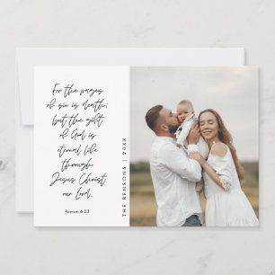 Cartão De Festividades Familiar cristão religioso, Feliz Natal, foto