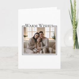 Cartão De Festividades Family Photo Christmas Card