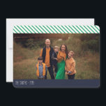 Cartão De Festividades Famoso Colagem de Fotos de Natal da Família Fashia<br><div class="desc">Desejando a você e ao seu um Natal familiar divertido e antigo. Este cartão festivo e feliz apresenta um esquema de cores não tradicional divertido e coordenação, mas oh, listras e cheques tão engraçados. Todo o texto é totalmente editável. Este verso permite espaço para 3 fotos, então é perfeito para...</div>