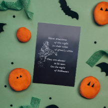 Fantasmas silenciosos da noite - Dia das Bruxas de