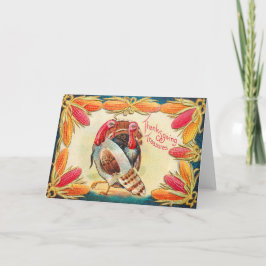 Cartão De Festividades Farinha de milho doce da Índia