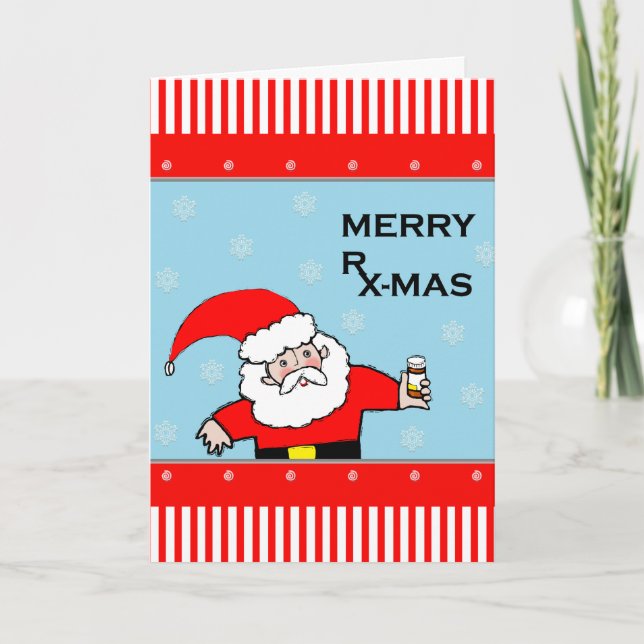 Cartão De Festividades farmácia Natal (Frente)