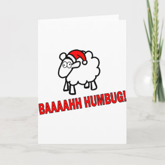 Cartão De Festividades Farsa de Bah!