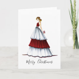 Cartão De Festividades Fashion Christmas Card Midnight Surpresa