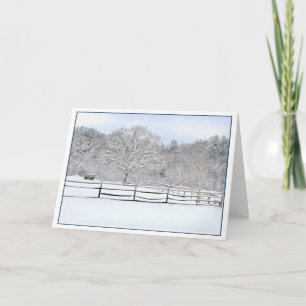 Cartão De Festividades Fazenda do Projeto Walden Woods