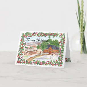 Cartão De Festividades Fazenda Rancho Natalino Vitoriano