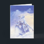 CARTÃO DE FESTIVIDADES FEITICEIRO DO INVERNO<br><div class="desc">Modelo do vertical do cartão</div>