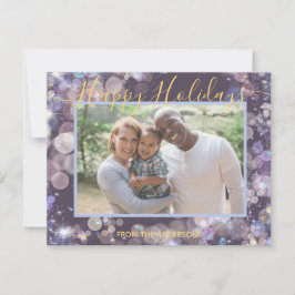 Cartão De Festividades Félicias Festas com sua foto e mensagem personaliz