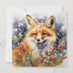 Cartão De Festividades Felicidade de Natal pacífica