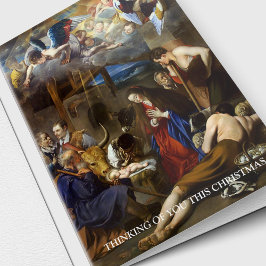 Cartão De Festividades Felicidade de Natividade de Encantamento Natal