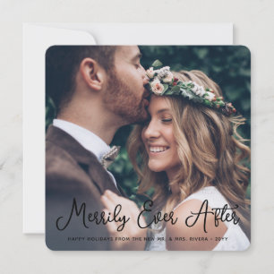 Cartão De Festividades Felicidade Eterna Casados Natal 2 Foto