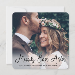 Cartão De Festividades Felicidade Eterna Casados Natal 2 Foto