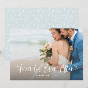 Cartão De Festividades Felicidade Eterna Casais de Recente Casamento Foto
