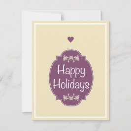 Cartão De Festividades Feliz