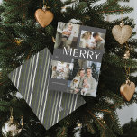 Cartão De Festividades Feliz 4 Fotografia Colagem Moderna Cinza Natal<br><div class="desc">Este ano, deixe seus amigos e familiares saberem que você se importa com o cartão de Natal da Feliz 4 da Colagem de Fotos Moderna de Cinzas. Ele não só é na moda e atualizado, como também tem espaço suficiente para você incluir quatro de suas memórias favoritas do ano passado....</div>