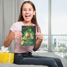 Cartão De Festividades Feliz 6º Aniversário, Dia de São Patrício 