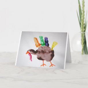 Cartão De Festividades Feliz Ação de Graças da Turquia. Vamos!
