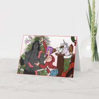 Cartão De Festividades Feliz alegre