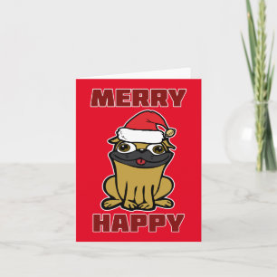 Cartão De Festividades Feliz Alegre!