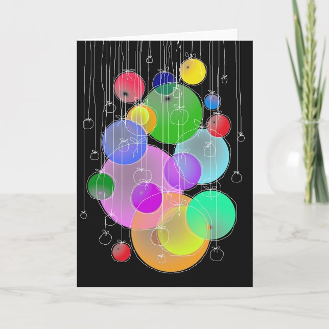 Cartão De Festividades Feliz Aniversário e Feliz Natal... (Frente)