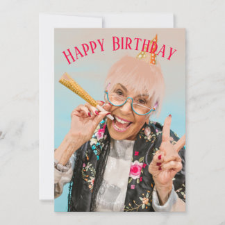 Cartão De Festividades Feliz Aniversário Mantenha-O Sassado Aniversário