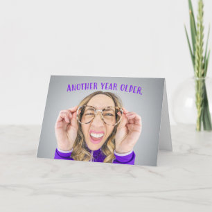 Cartão De Festividades Feliz Aniversário Para Ela Humor Feminino