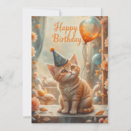 Cartão De Festividades Feliz aniversário para você