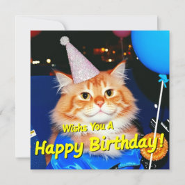 Cartão De Festividades Feliz aniversário para você