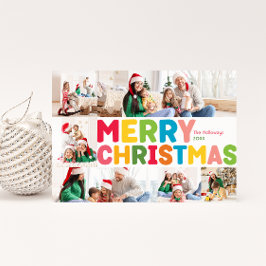 Cartão De Festividades Feliz Ano De Natal Na Revisão 6 Foto