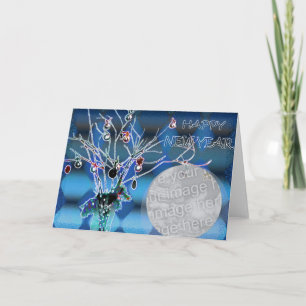 Cartão De Festividades Feliz ano novo