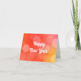 Cartão De Festividades Feliz Ano Novo