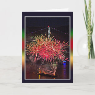 Cartão De Festividades Feliz ano novo