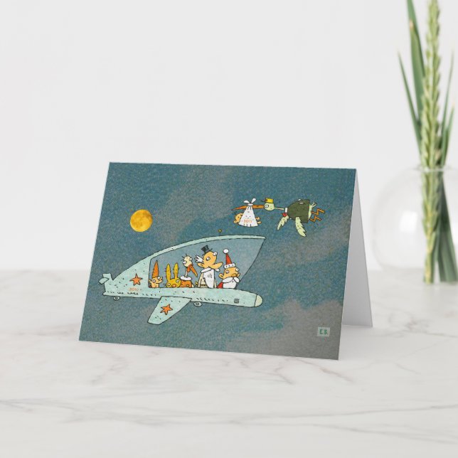 Cartão De Festividades Feliz ano novo (Frente)