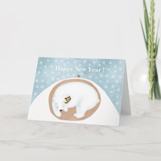 Cartão De Festividades Feliz ano novo!