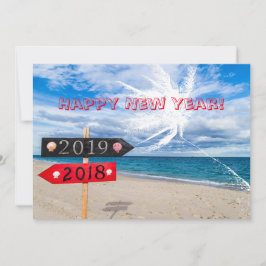 Cartão De Festividades Feliz Ano Novo