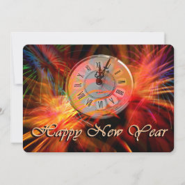 Cartão De Festividades Feliz ano novo