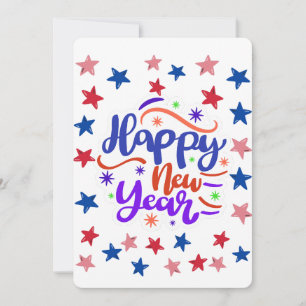Cartão De Festividades Feliz ano novo