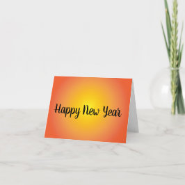 Cartão De Festividades Feliz Ano Novo