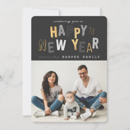 CARTÃO DE FESTIVIDADES FELIZ ANO NOVO