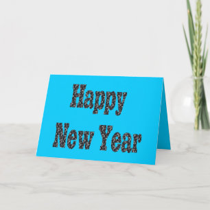 Cartão De Festividades feliz ano novo