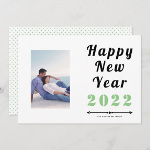 Cartão De Festividades feliz ano novo 2021 fotografia com imagem em negri