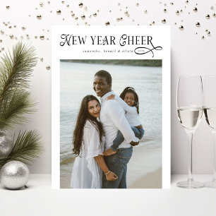 Cartão De Festividades Feliz Ano Novo Cheers Modern Family 4 Colagem de F