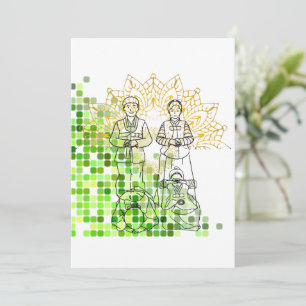 Cartão De Festividades feliz ano novo, cultura tradicional coreana