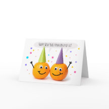 Feliz Ano Novo de Nós Dois do Casal Laranja