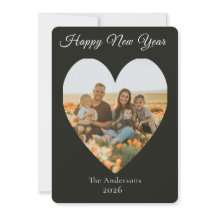 Feliz Ano Novo Foto da Família 