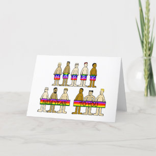 Cartão De Festividades Feliz ano novo gay 