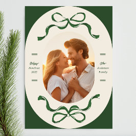 Cartão De Festividades Feliz ano novo | Gradiente de Ombre | Horizonte Co