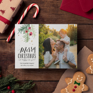 Cartão De Festividades Feliz Berry Photo