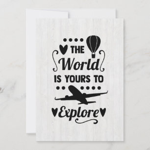 Cartão De Festividades Feliz Camper O Mundo É Seu Para Explorar