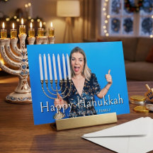 Feliz Celebração Familiar do Menorá de Hanukkah